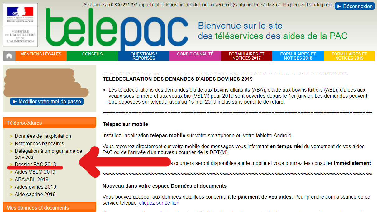 Comment télécharger mes parcelles depuis Télépac